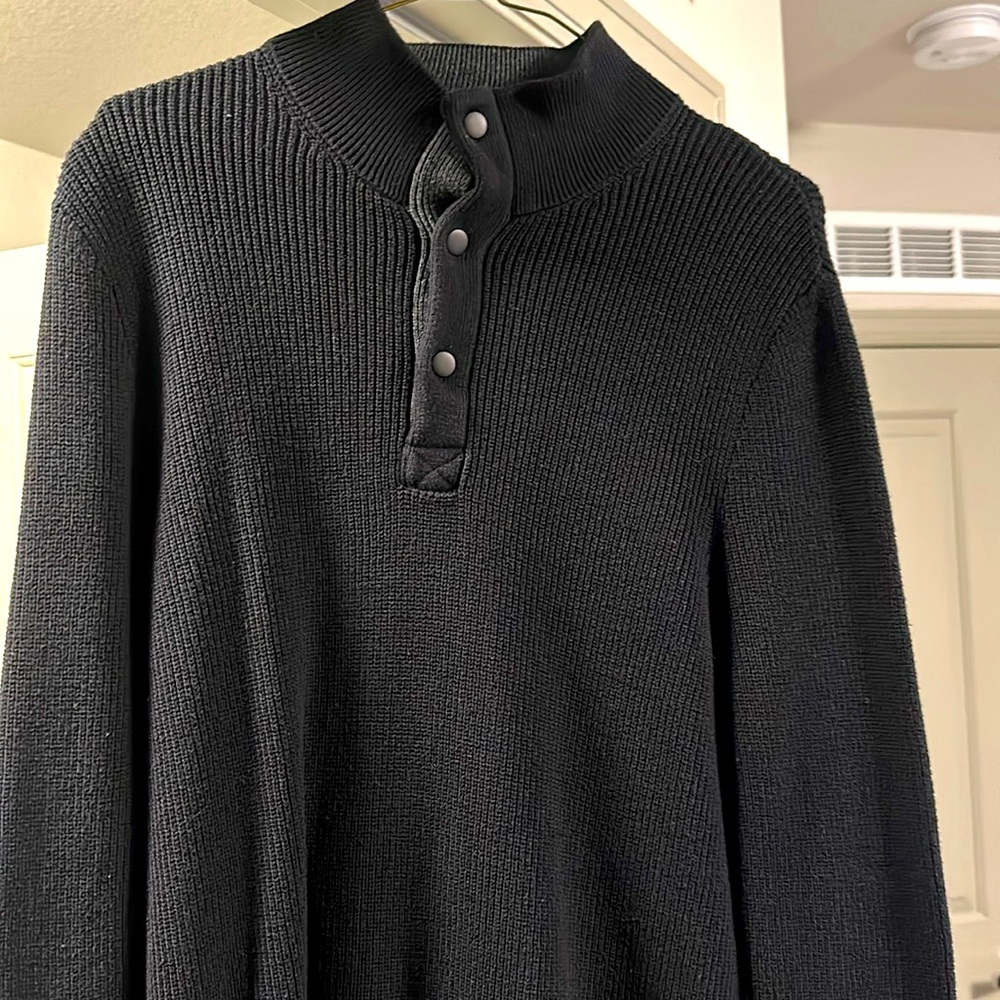 Black Medium Express Long Sleeve Shirt